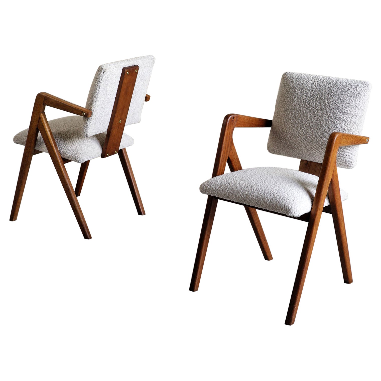 Lucienne and Robin Day, Pair of Armchairs Hillestak, England, 1950 For Sale