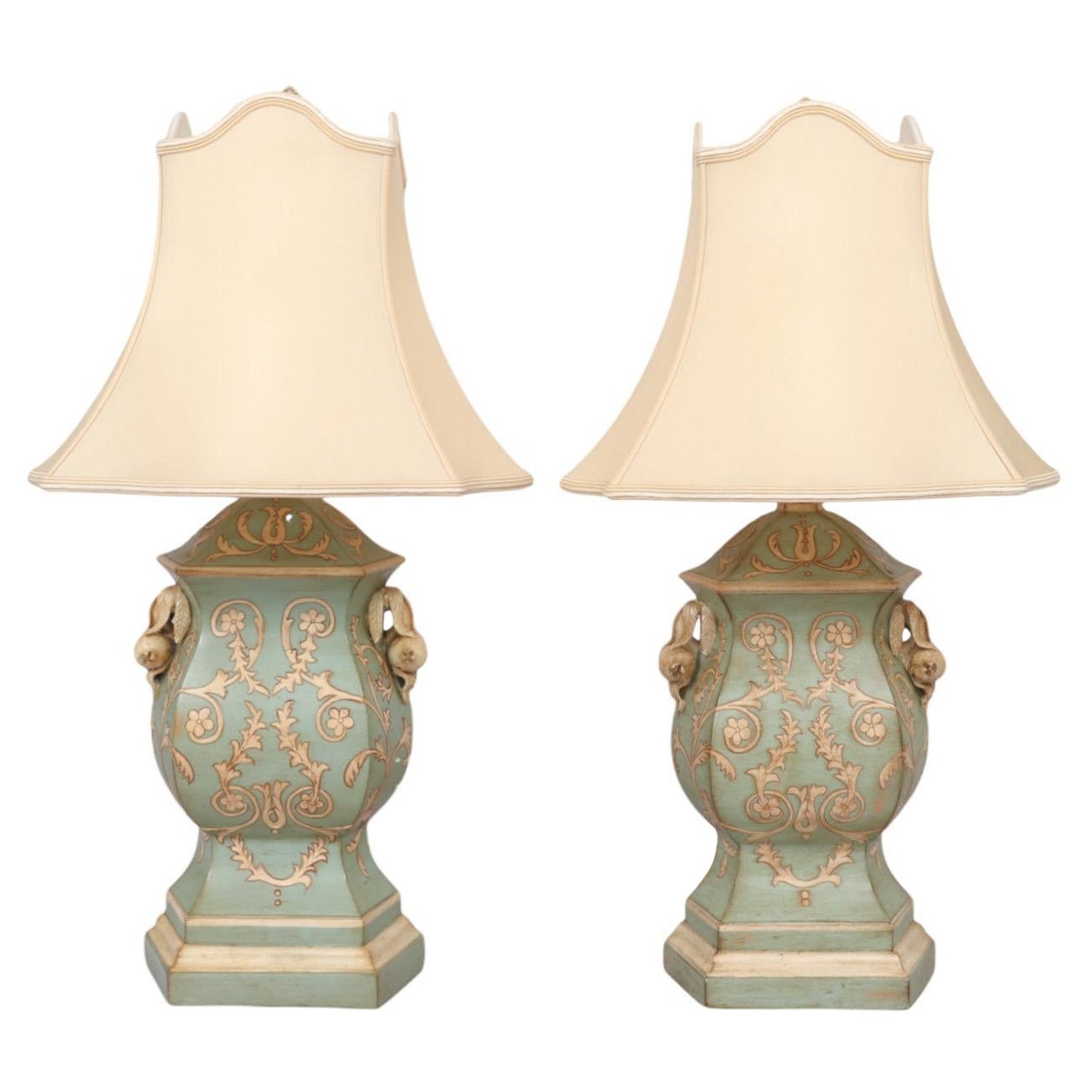 Chelsea House Table Lamps, a Pair For Sale
