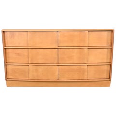 Heywood-Wakefield Sculptura Mid-Century Modern Dresser, Newly Refinished