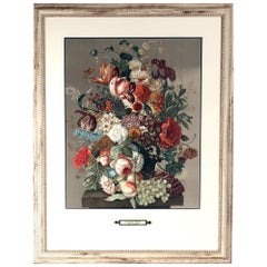 Vintage Botanical Large Print After Joseph Nigg, from the Ateliers Lithographiques Mourl