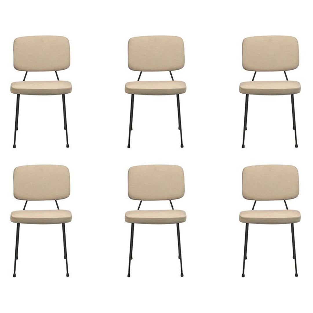 Set of 6 'Décade' Dining Chairs by Design Frères For Sale
