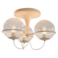 Gino Sarfatti Model 2042/3 Ceiling Lamp Arteluce 1960