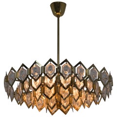 Midcentury Chandelier Designed by Bejvl for Kamenicky Senov, 1960s