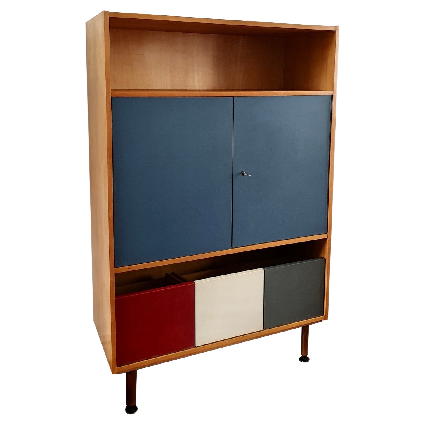1950s Cabinet in the Style of Cees Braakman For Sale