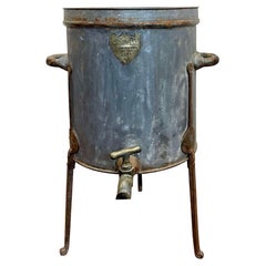 French 19th C Hectolitre Winemakers Measure Planter / Jardiniere