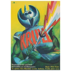 Krull 1985 East German Film Poster, Wengler