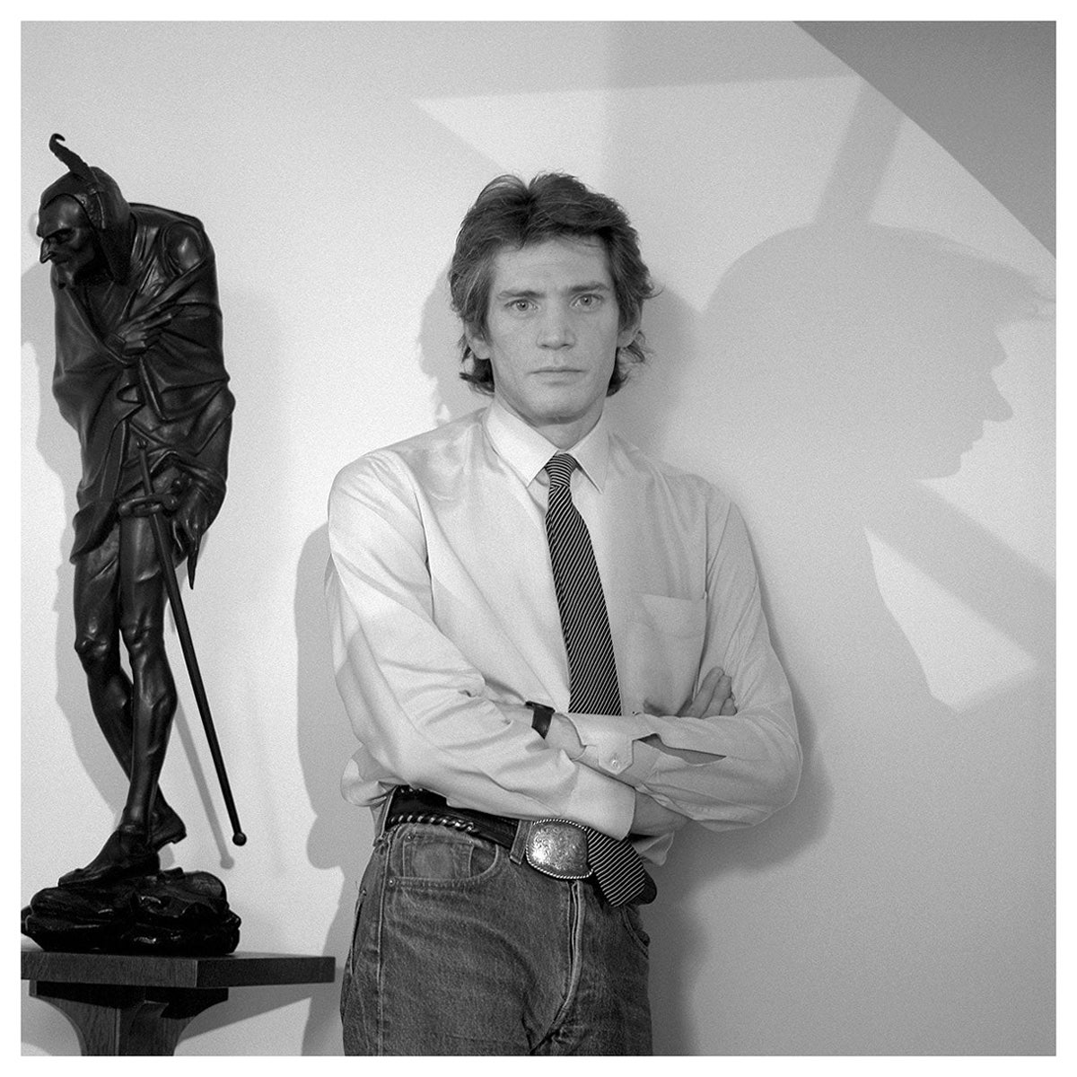 Vintage Photograph of Robert Mapplethorpe, 1987, NYC For Sale