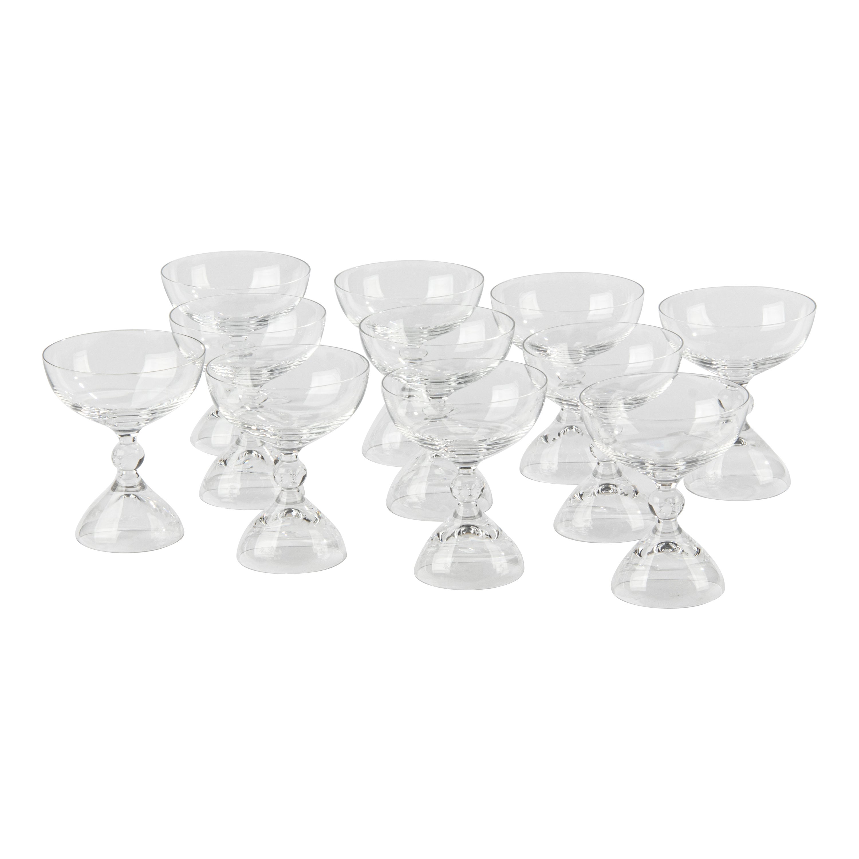 11-teiliges Kristall-Champagnergläser-Set – Rosenthal Magic Flute