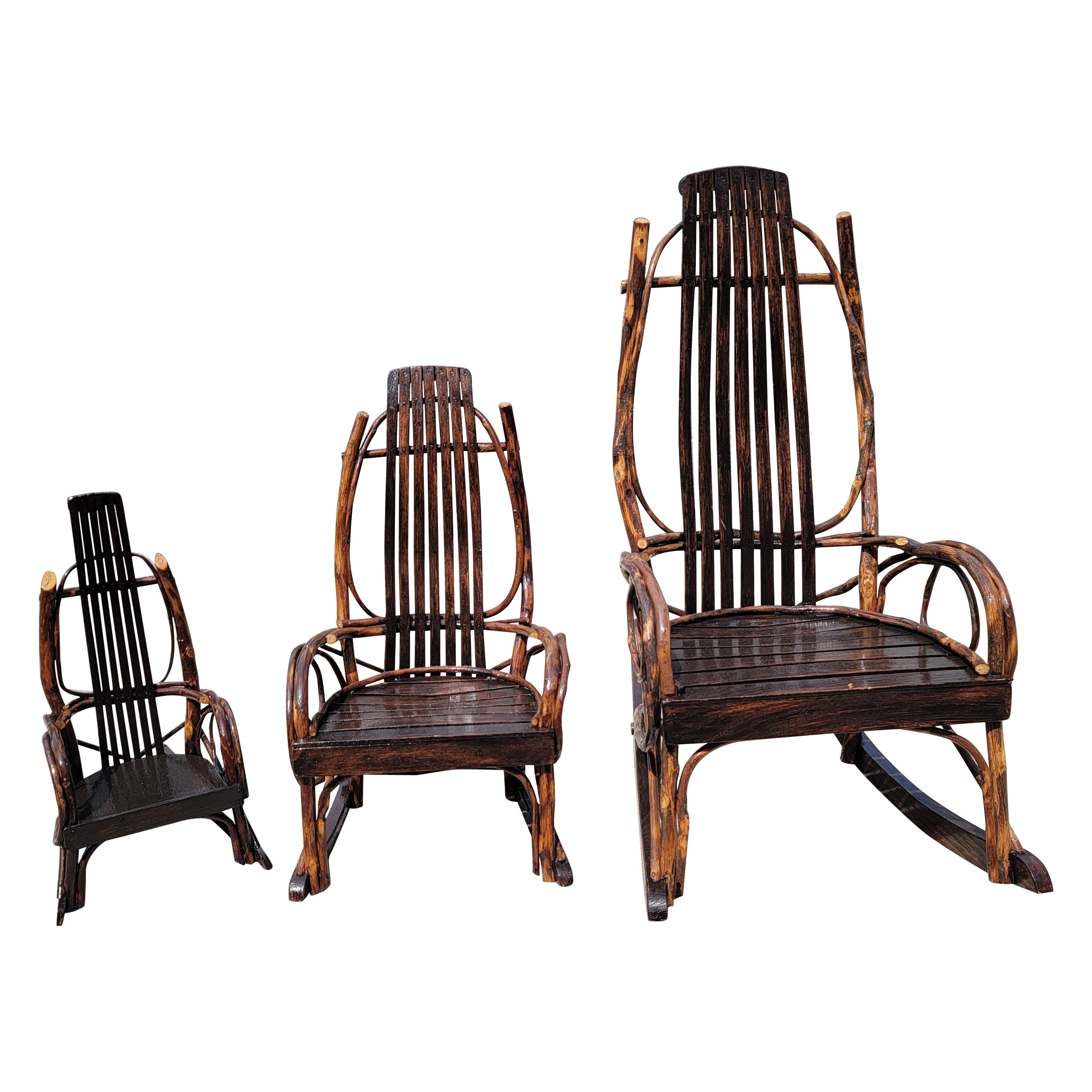 Amish Children's Rocking Chairs From Lancaster, Pa.-3