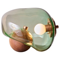 Ontologia Table Lamp 'Green/Raw Copper/Sable'