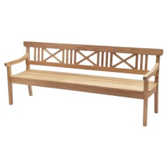 Large Bernt Santesson Outdoor 'Drachmann 200' Teak Bench for Skagerak