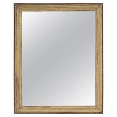 French Fluted Giltwood Mirror