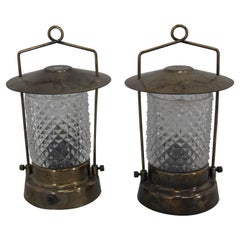 Vintage Set of Two Table Lamps, Czechoslovakia, 1970s