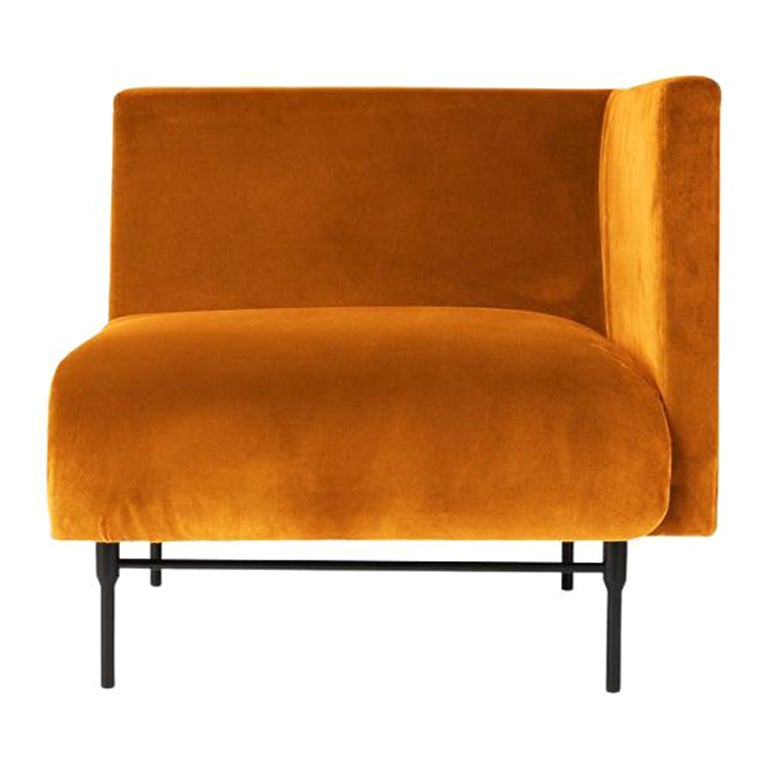 Galore Seater Module Right Amber by Warm Nordic For Sale