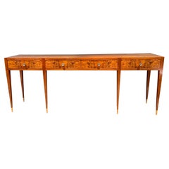 Gio Ponti Att. Large Console Table