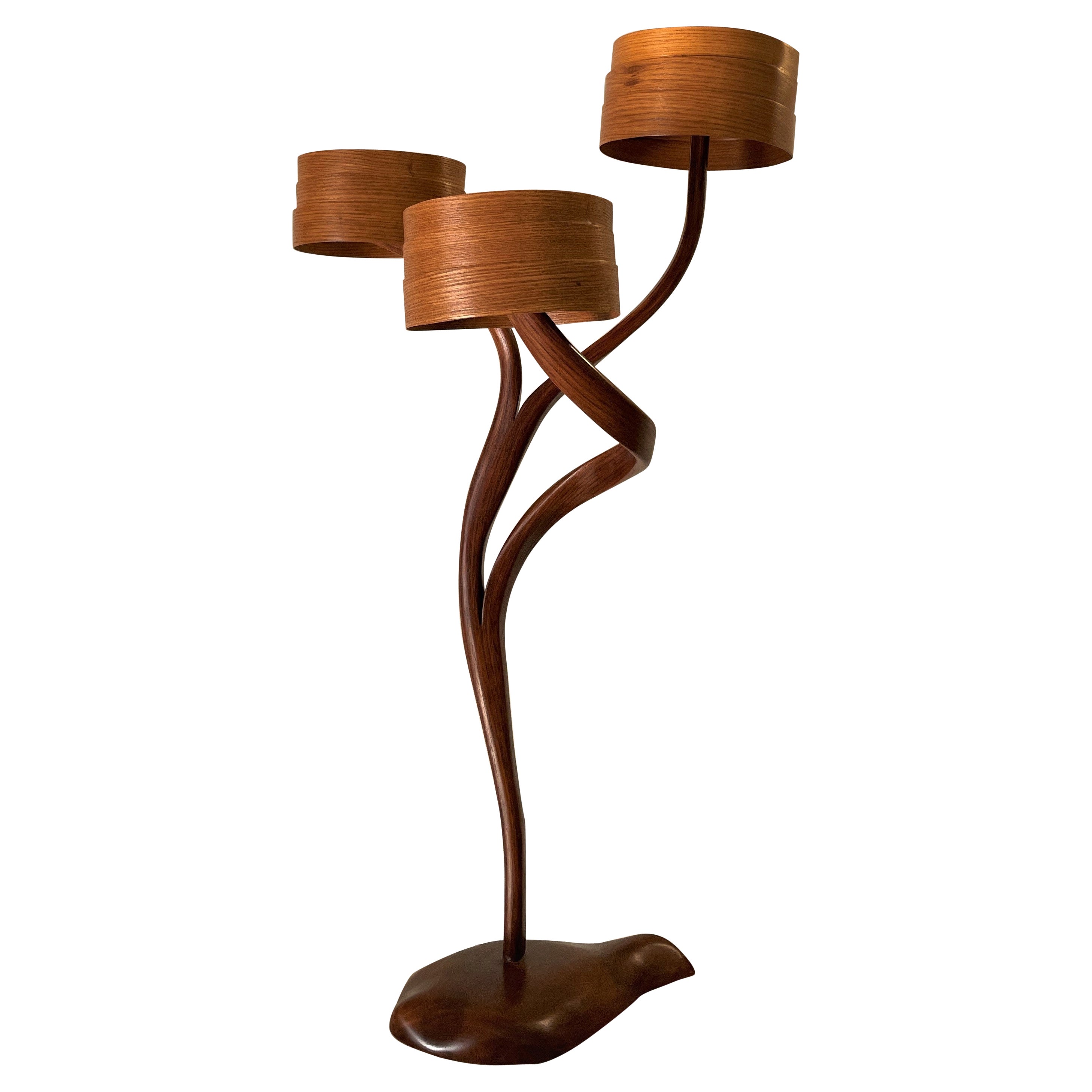 Side Lamp No. 3 - Vrksa Series, by Raka Studio For Sale