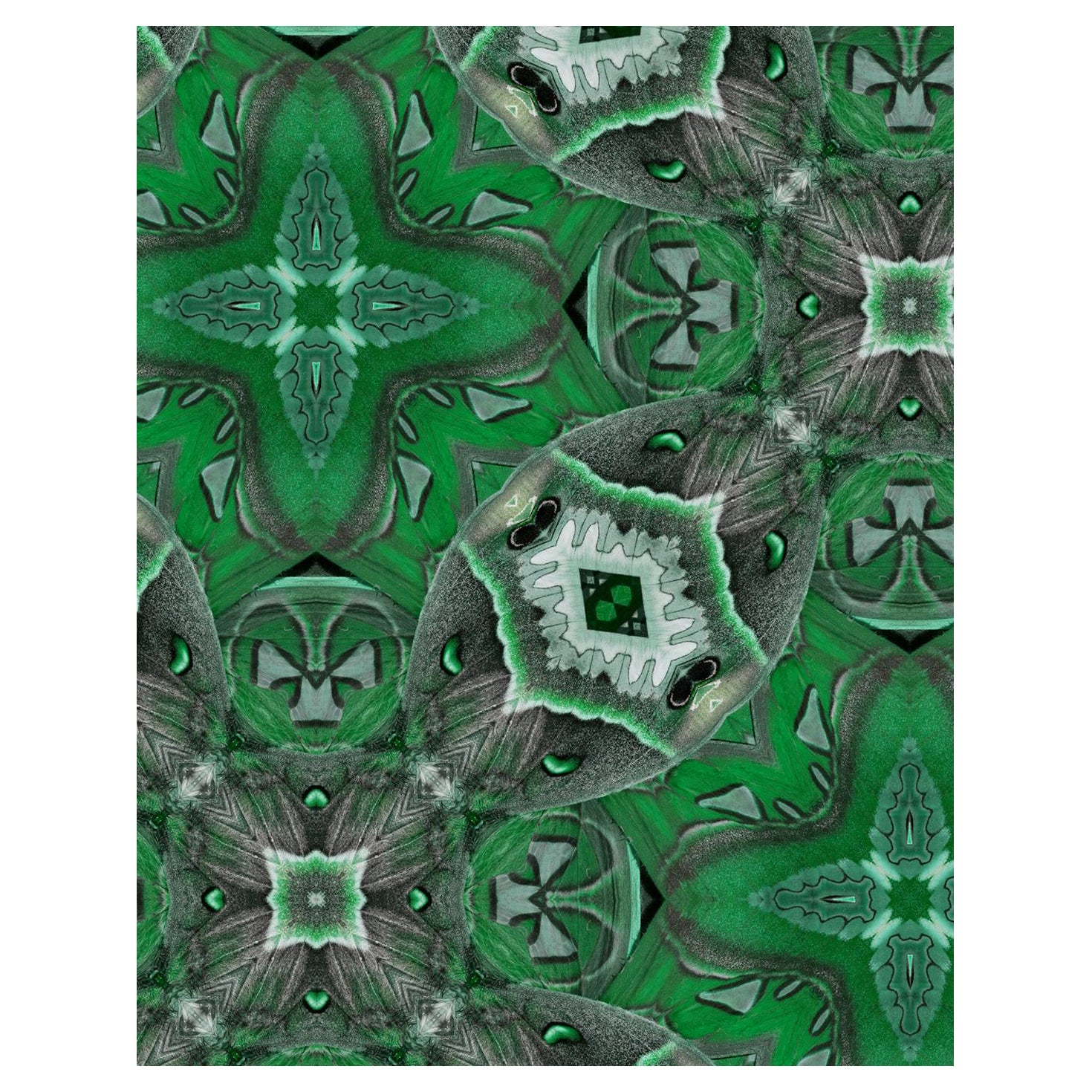 EDGE Kollektionen Drifter Wandteppich mit Smaragd aus unserer Drifter-Serie  im Angebot