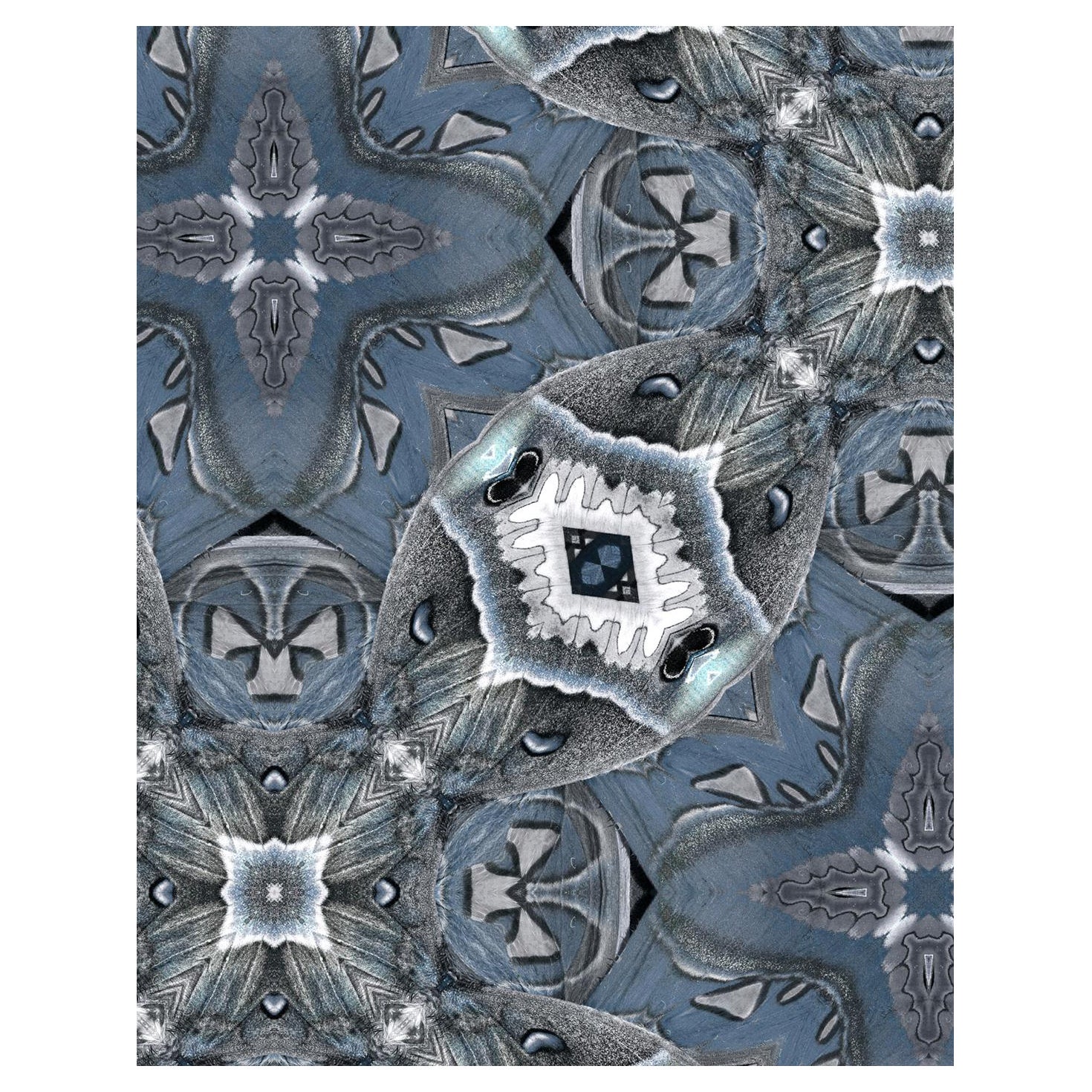 EDGE Kollektionen Drifter-Wandteppich Periwinkle aus unserer Drifter-Serie  im Angebot
