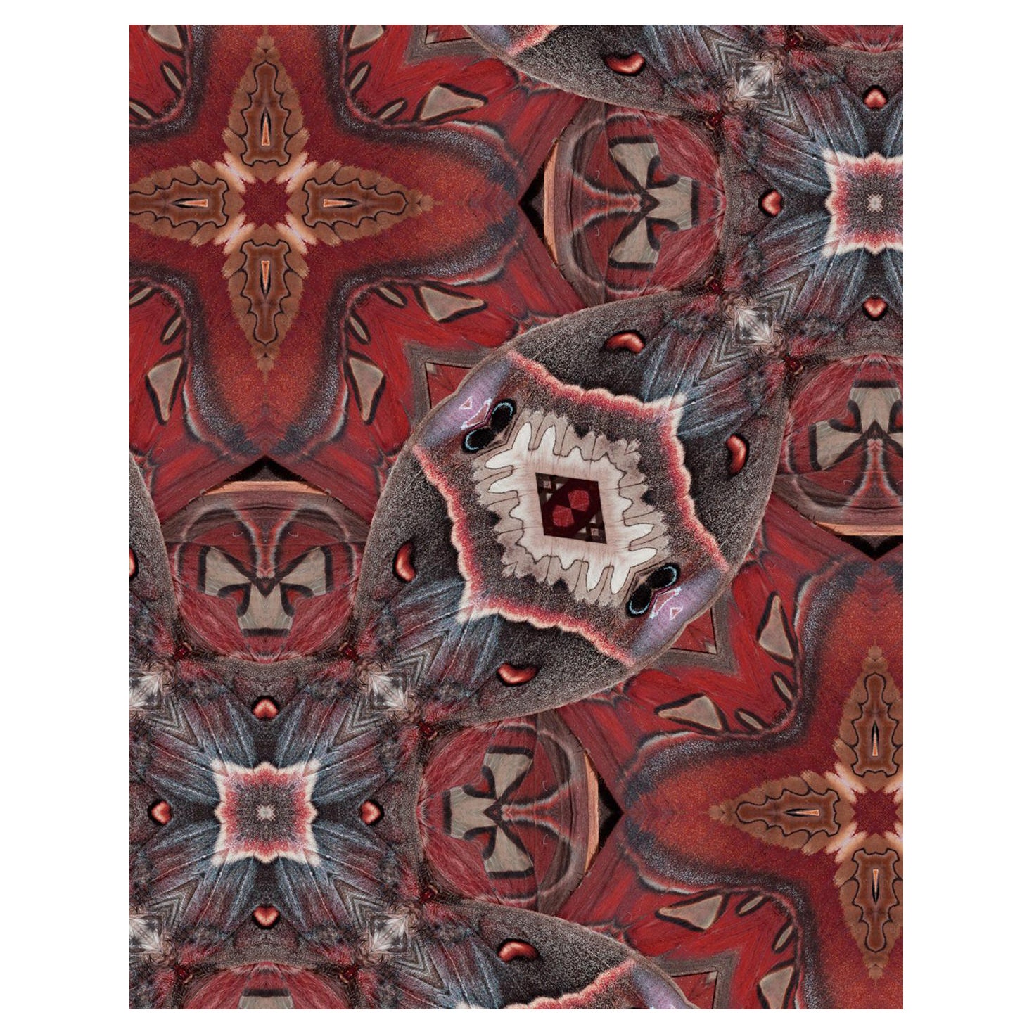 EDGE Kollektionen Drifter-Wandteppich Rouge aus unserer Drifter-Serie 