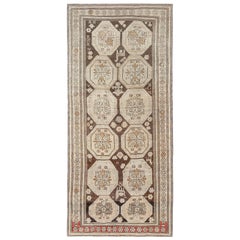  Antique Persian Kurdish Runner Rug 