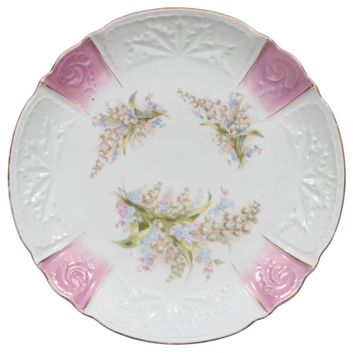 Bavarian Style Ceramic Serving Plate For Sale