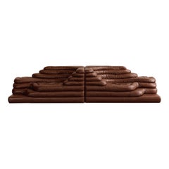Ubald Klug DS-1025 "Terrazza" Sofa for De Sede, 1974, Set of 2