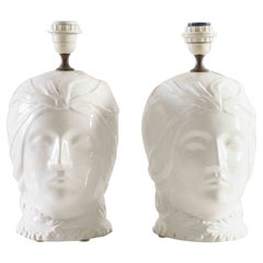 Pair of Lamps in the style of Tommaso Barbi, Italy, 1980s