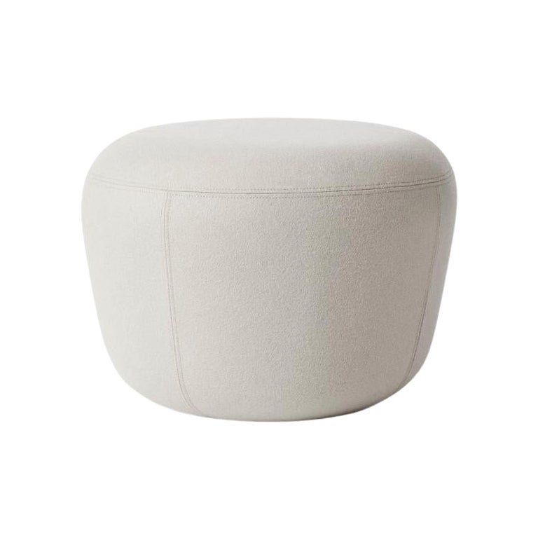 Haven Pearl Grey Pouf by Warm Nordic