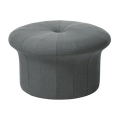 Pouf Grace Light bleu sarcelle de Warm Nordic