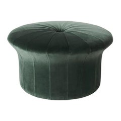 Grace Forest Green Pouf by Warm Nordic
