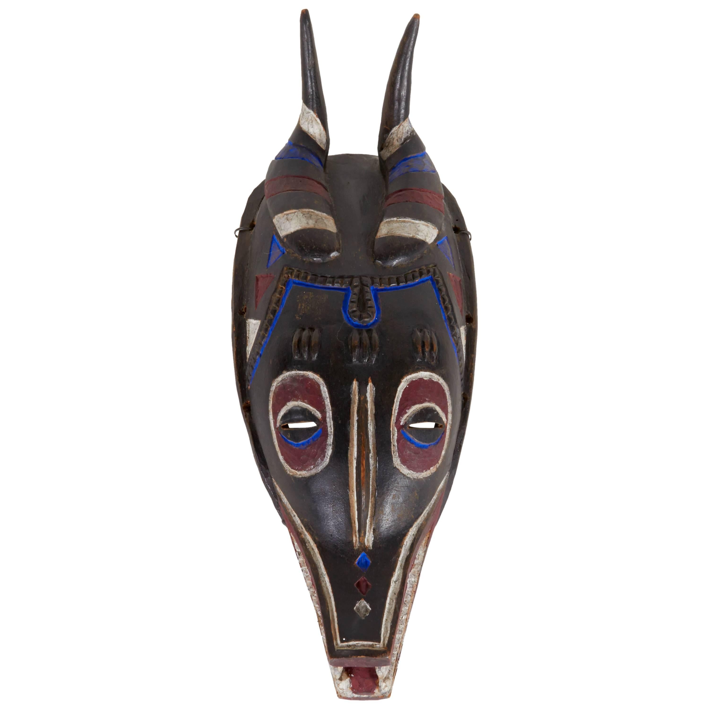 Guro Zamble (Antelope) Mask from Ivory Coast