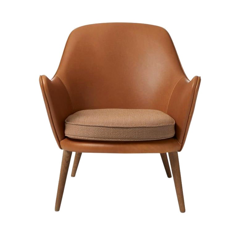 Dwell Lounge Chair Silk Camel Latte by Warm Nordic