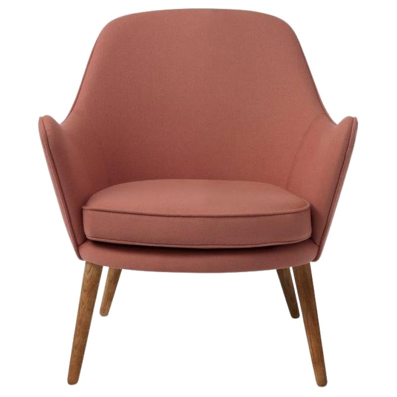 Dwell Lounge Chair Blush by Warm Nordic For Sale