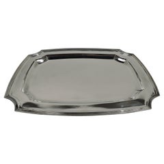 Tiffany Hampton American Art Deco Sterling Silver Serving Tray