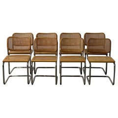 B32 Cesca Chairs by Marcel Breuer for Gavina