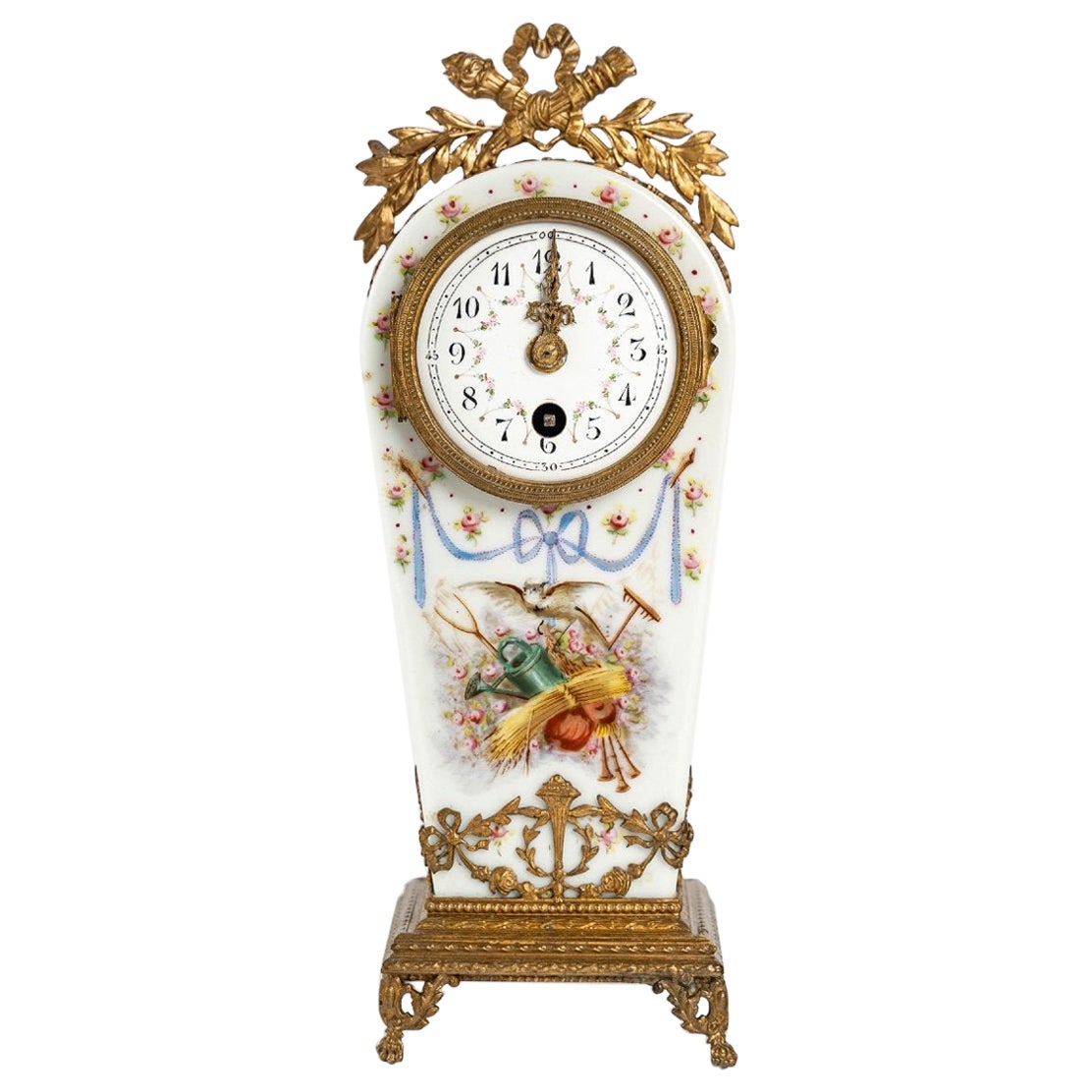 Porcelain Clock of the 19th Century