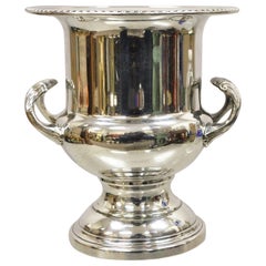 SilverPlated English Regency Twin Handle Trophy Cup Champagne Chiller Ice Bucket
