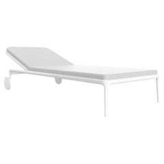 Chaise de soleil blanche Xaloc de Mowee