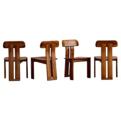 Mario Marenco "Sapporo" Chairs for Mobil Girgi, 1970, Set of 4
