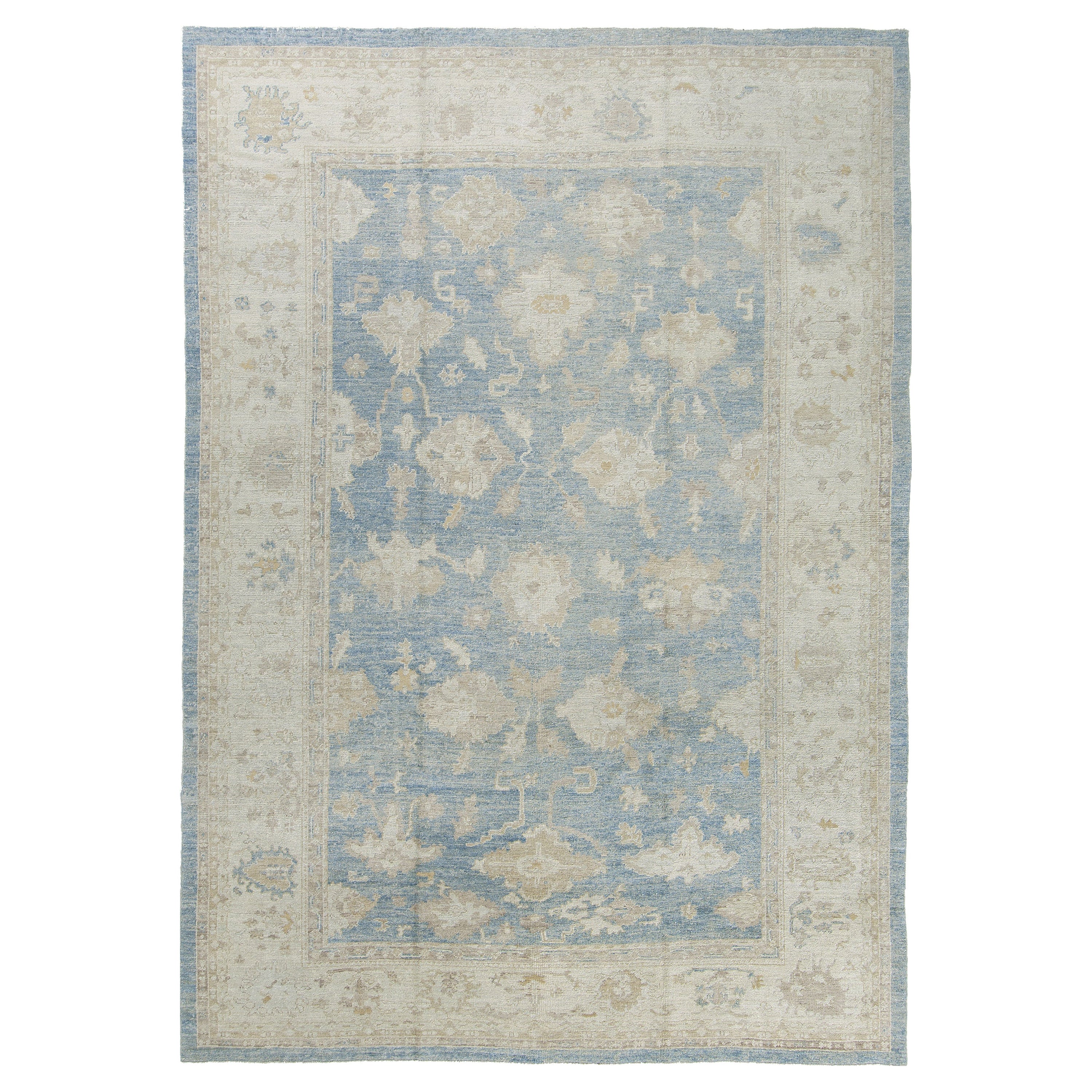 Mehraban Turkish Oushak Revival Rug