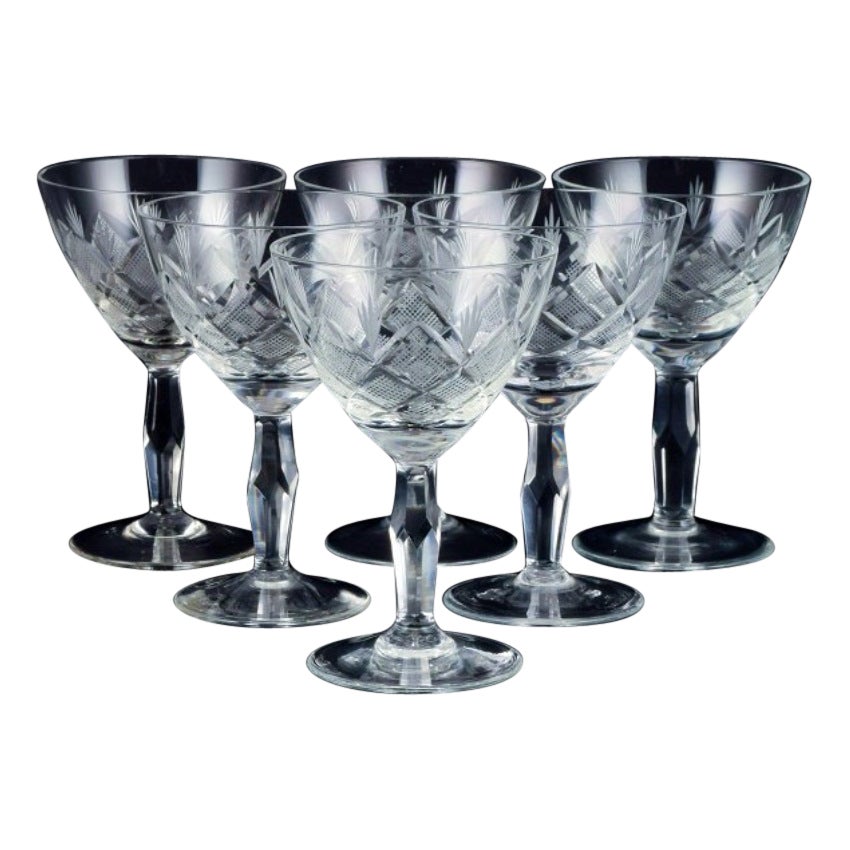 Wien Antik", Lyngby Glas, Denmark, Four Drinking Glasses, 1930/40s For Sale  at 1stDibs