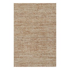 Rug & Kilim’s Modern Kilim rug in Brown & White