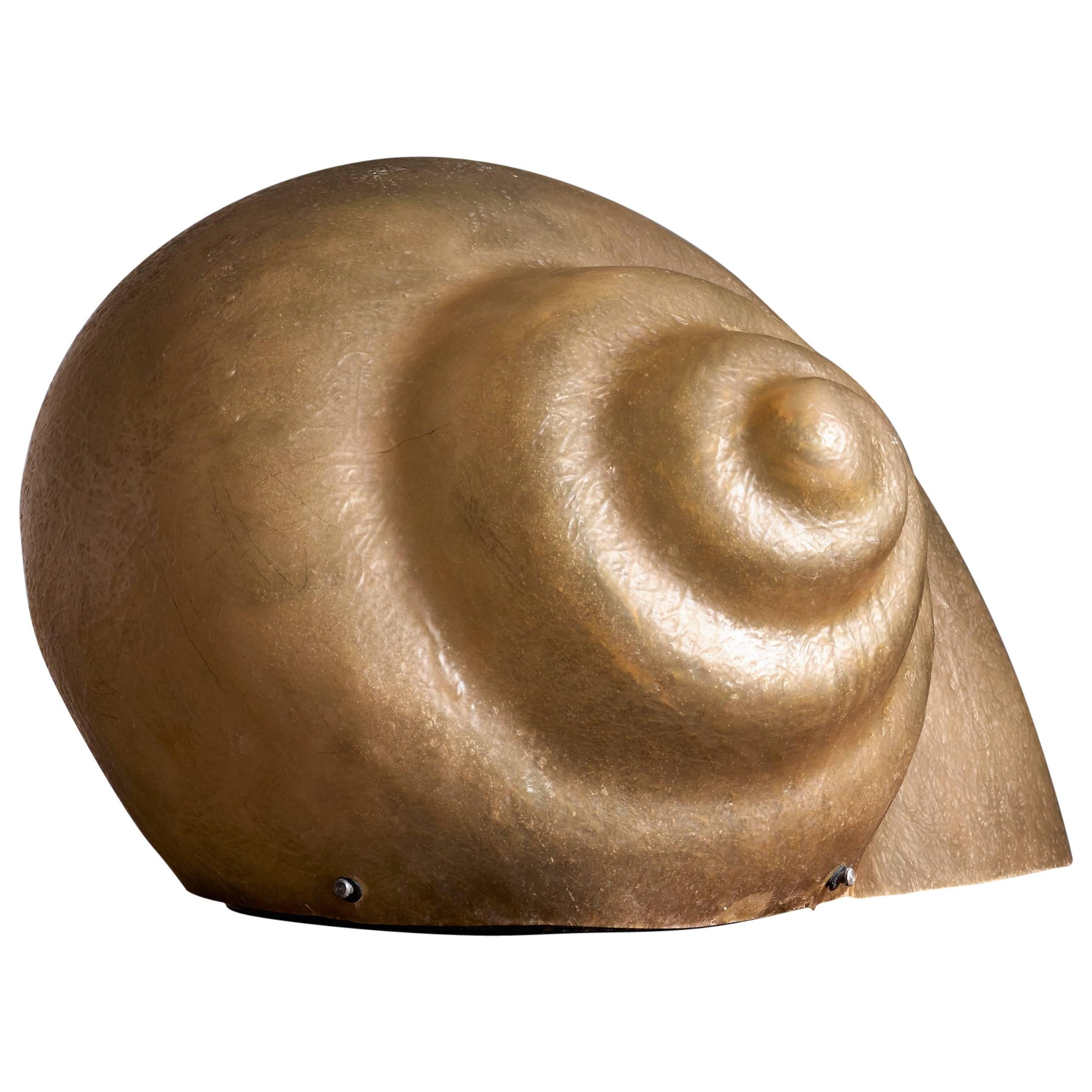 Sergio Camilli Snail Lamp for Bieffeplast, Italy, 1974 For Sale