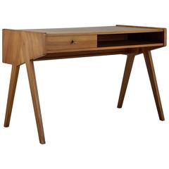 Helmut Magg Small Wooden Writing Desk, Germany, 1950s