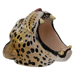 Boho Chic Leopard Ceramic Bowl
