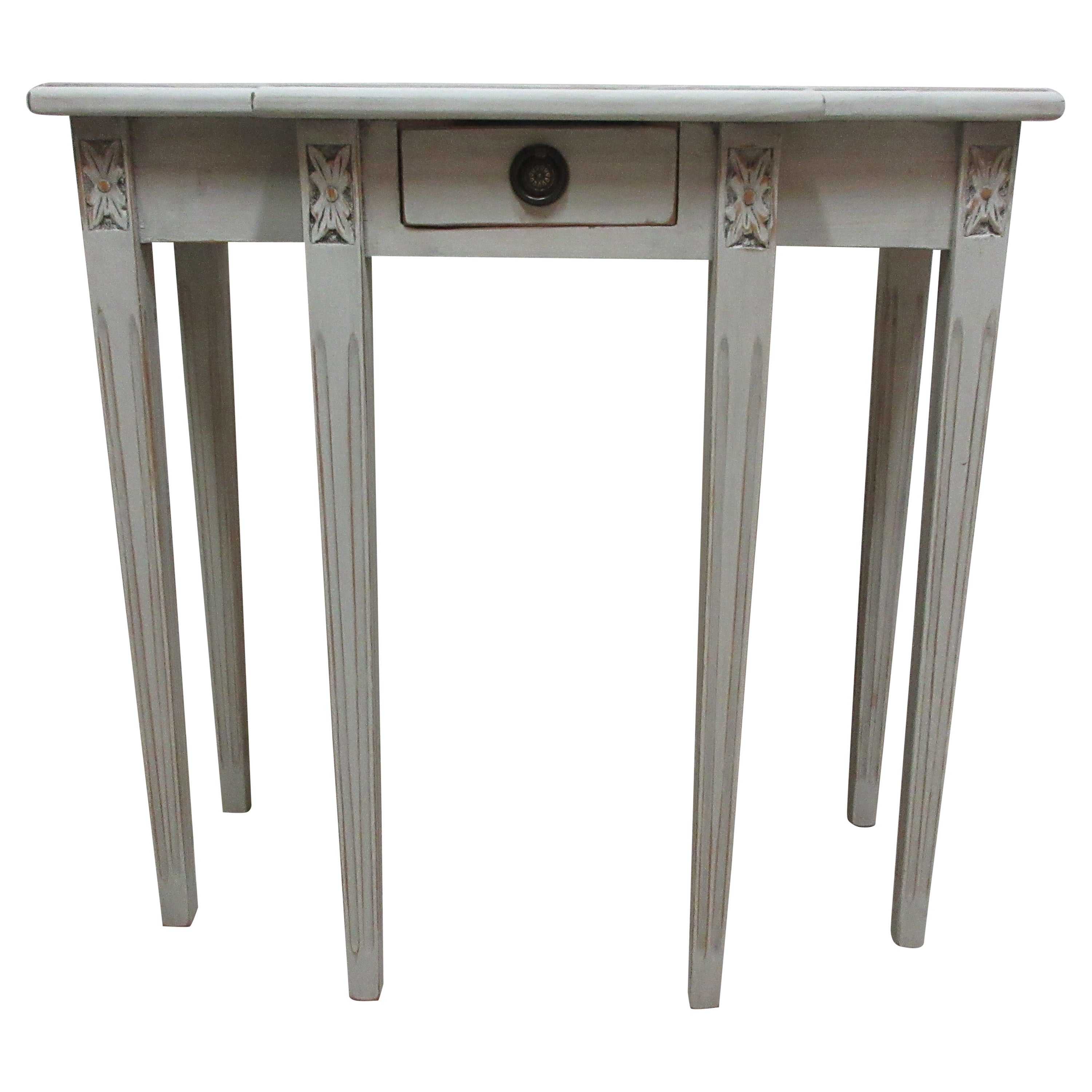Swedish Gustavian Style Console Table For Sale