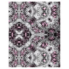  EDGE Collections Diamond Flower Series Pink 