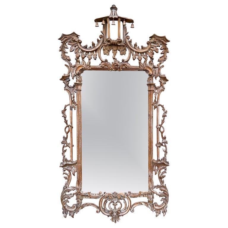 Vintage Chinese Mirror 246 For Sale on 1stDibs