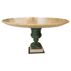 Used Custom Neoclassical Table with Original Finish by William Haines for Jack Warner