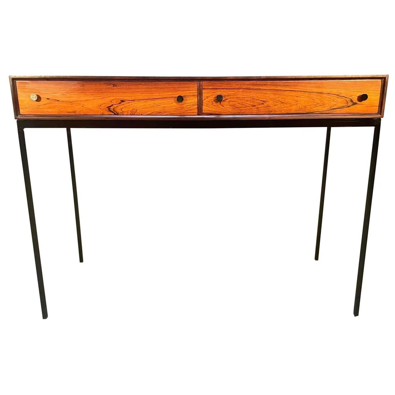 Vintage Danish Mid-Century Modern Rosewood Entry Way Console by Poul Norreklit